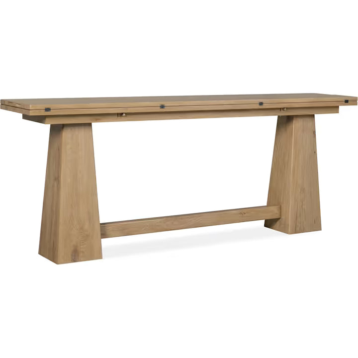 Driftwood Flip-Top Console Table