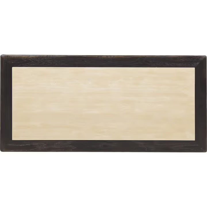 Driftwood One-Drawer Nightstand with Stone