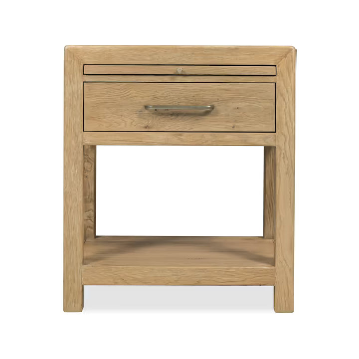 Driftwood One-Drawer Nightstand