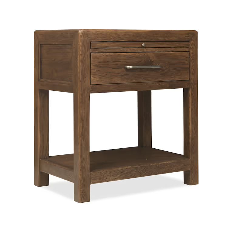 Driftwood One-Drawer Nightstand