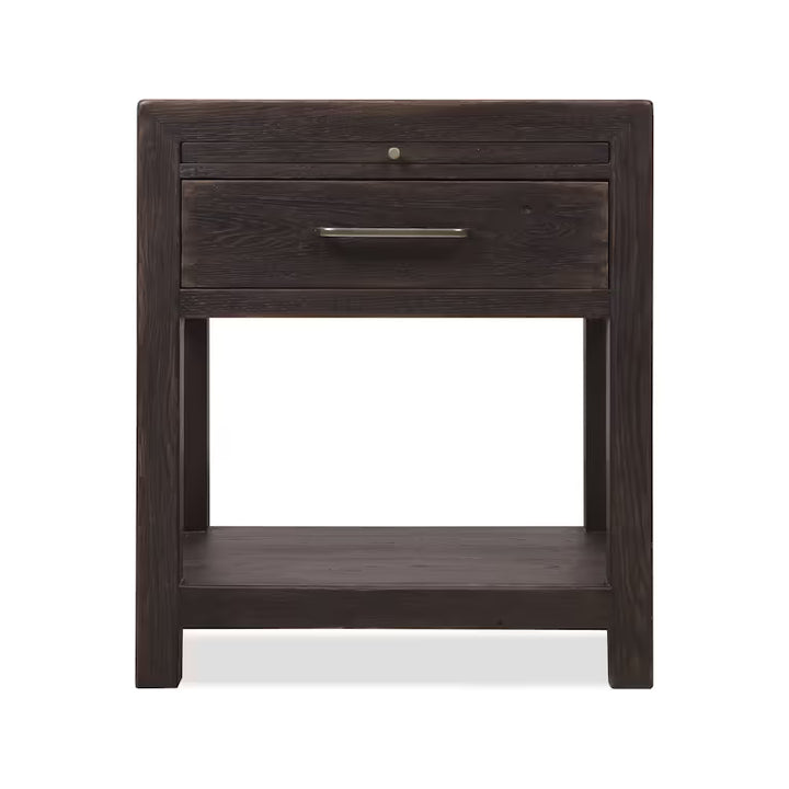 Driftwood One-Drawer Nightstand