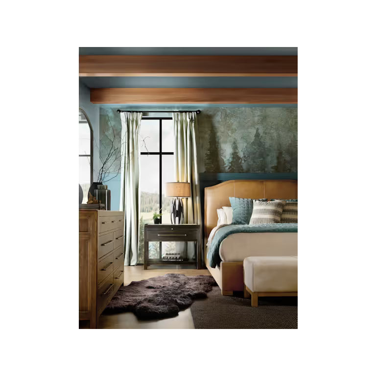Driftwood Upholstered Bed