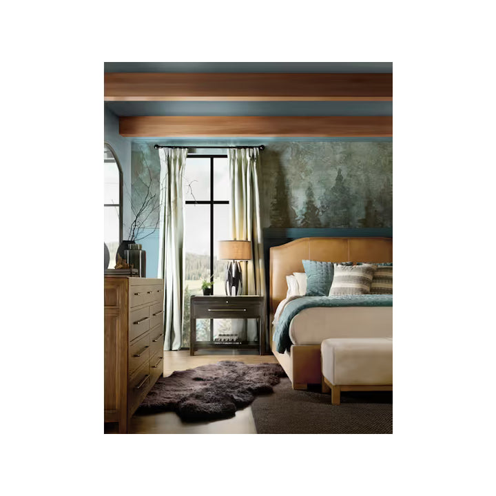 Driftwood Upholstered Bed