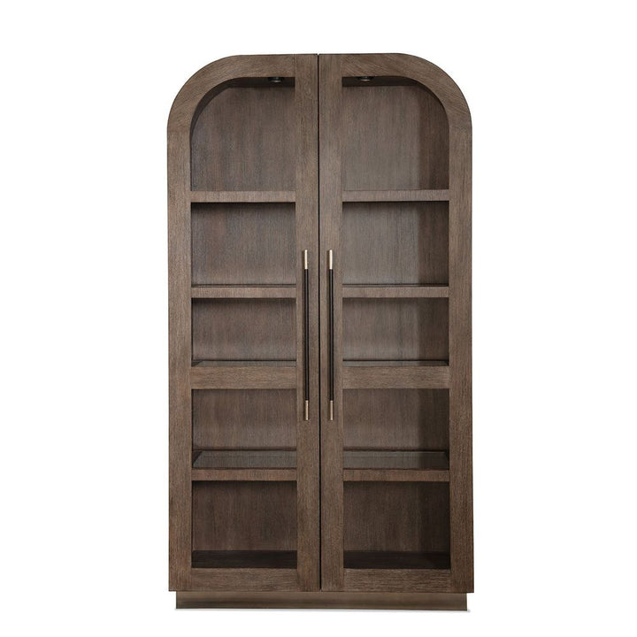 Cabinets & Curios Pulse Display Cabinet - Dark Wood