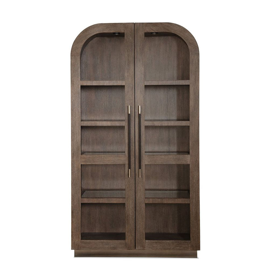 Cabinets & Curios Pulse Display Cabinet - Dark Wood