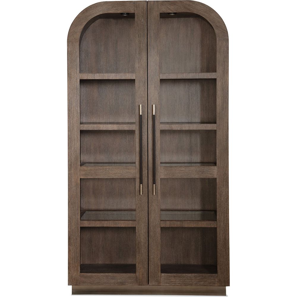 Cabinets & Curios Modern Mood Display Cabinet - Dark Wood
