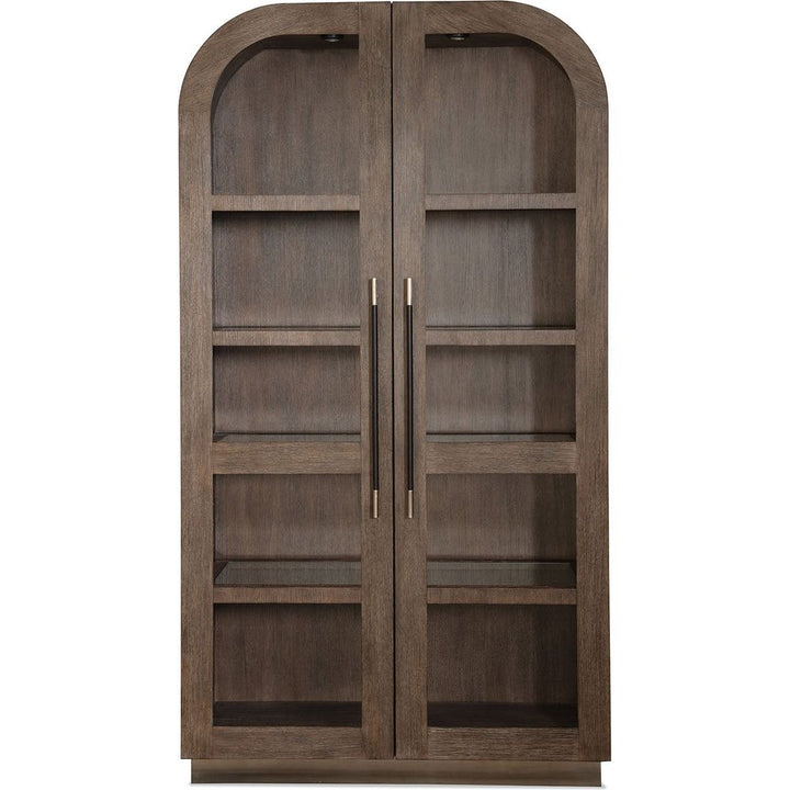 Cabinets & Curios Modern Mood Display Cabinet - Dark Wood