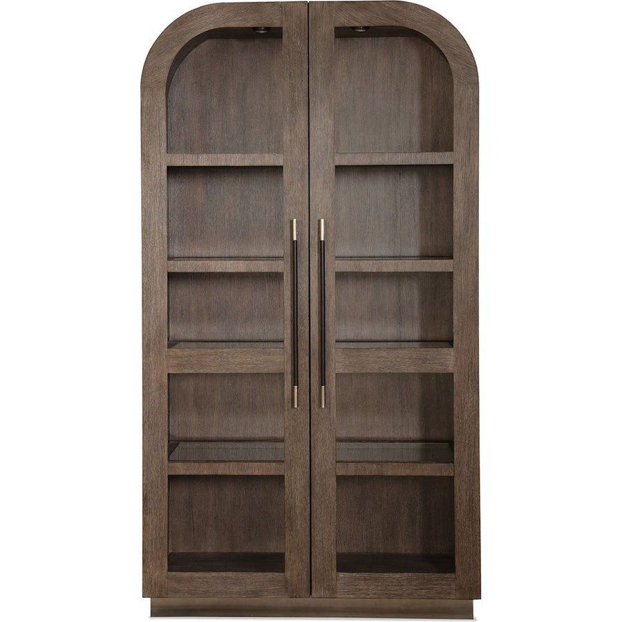 Cabinets & Curios Modern Mood Display Cabinet - Dark Wood