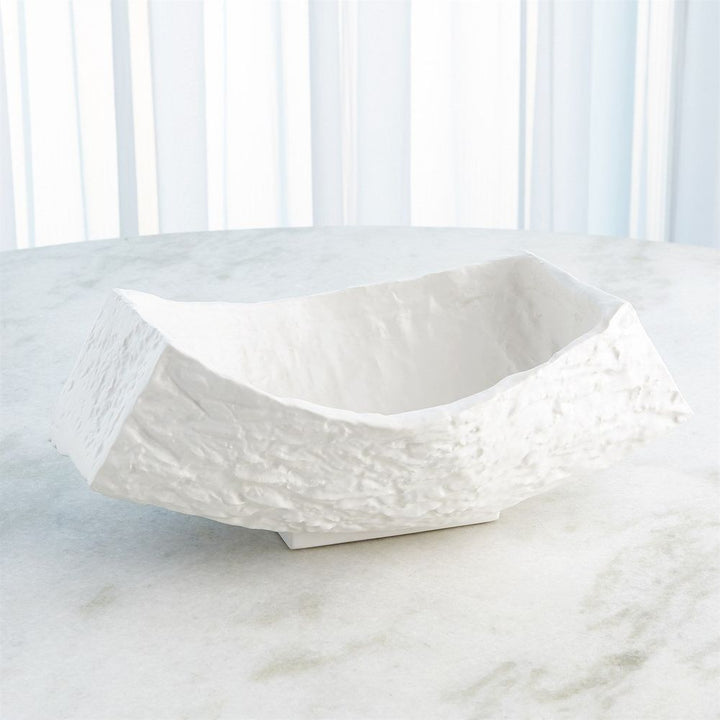 Bowls Tree Texture Bowl-Matte White