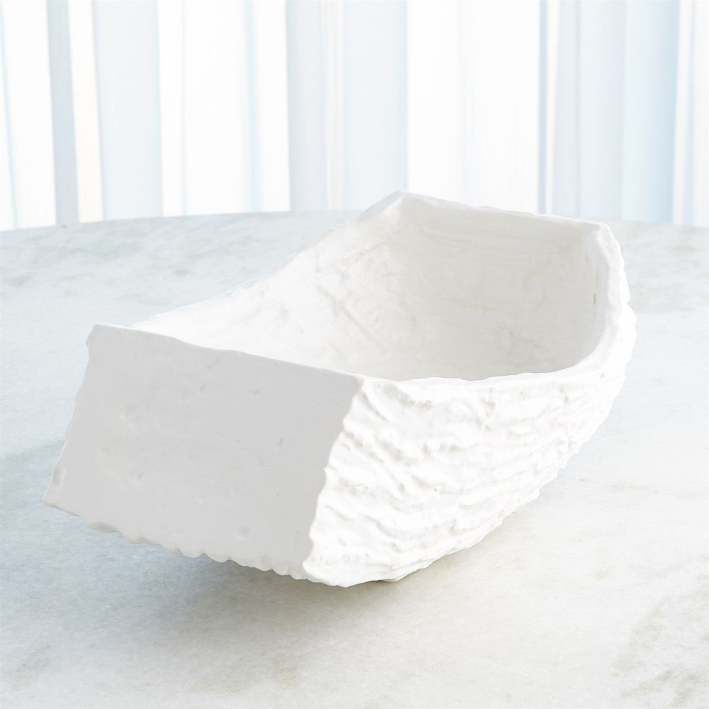 Bowls Tree Texture Bowl-Matte White