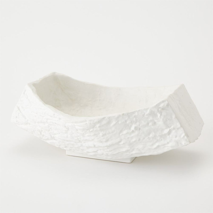 Bowls Tree Texture Bowl-Matte White