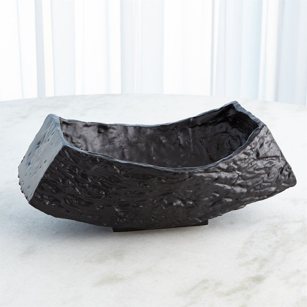 Bowls Tree Texture Bowl-Matte Black