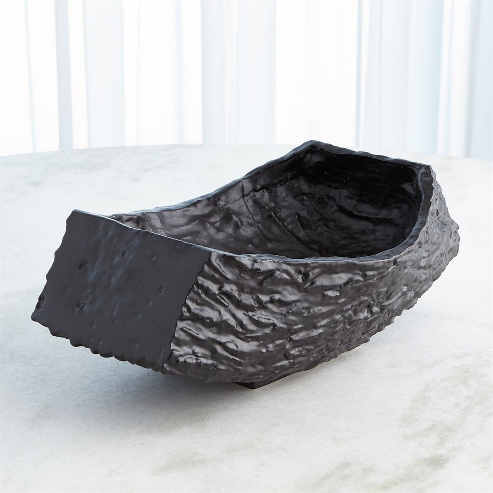 Bowls Tree Texture Bowl-Matte Black
