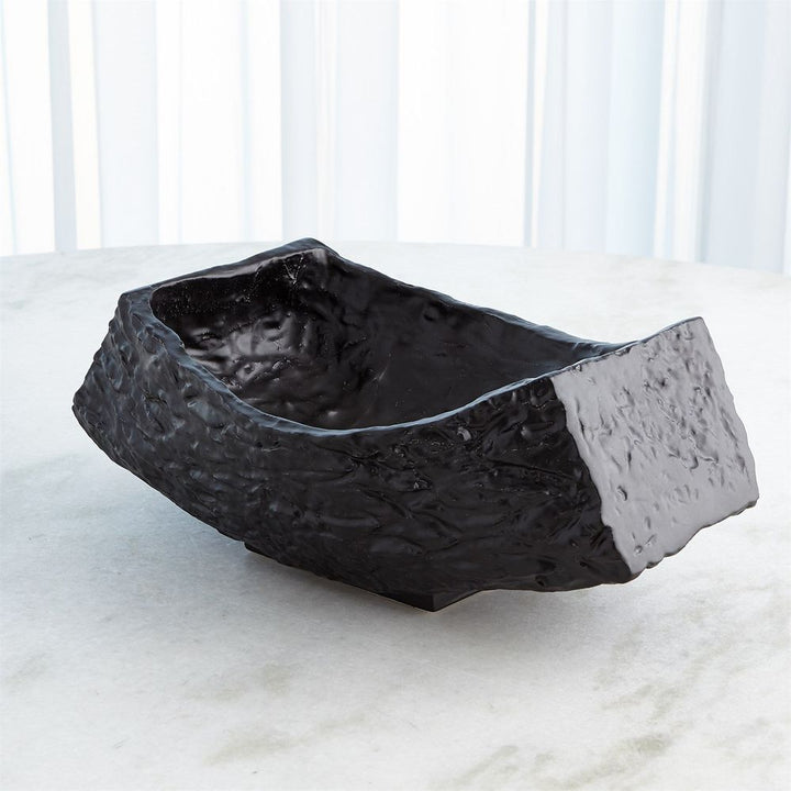 Bowls Tree Texture Bowl-Matte Black