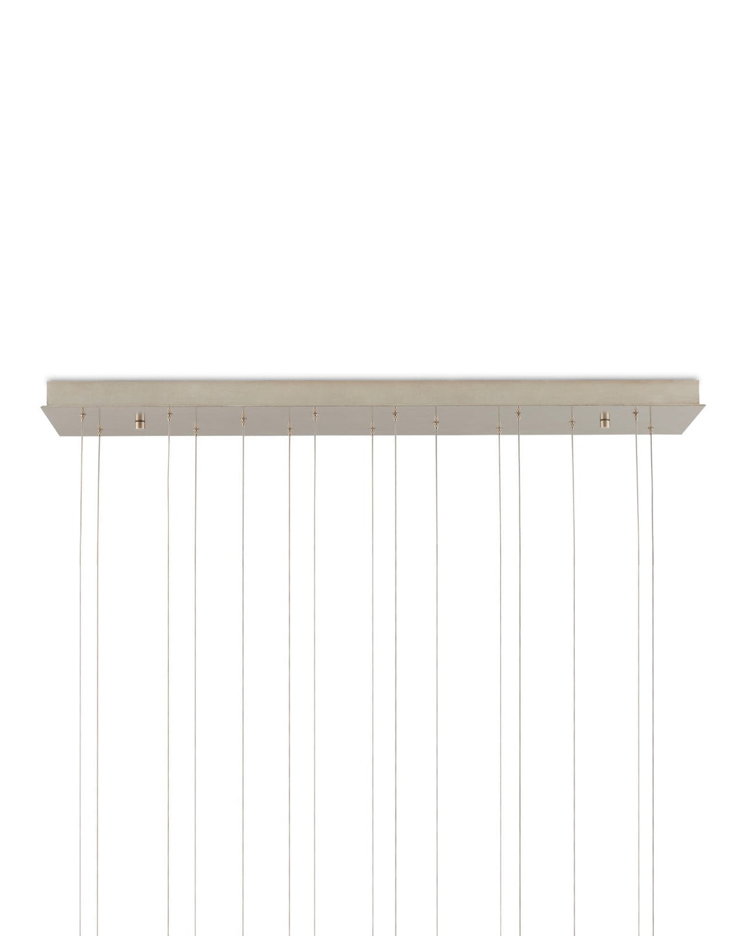 Pendants:Multi Polpo Green 15-Light Linear Multi-Drop Pendant