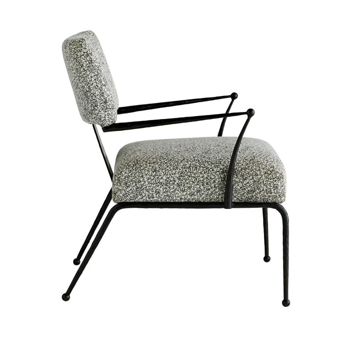 Ellery Chair Pitch Texture - Gray