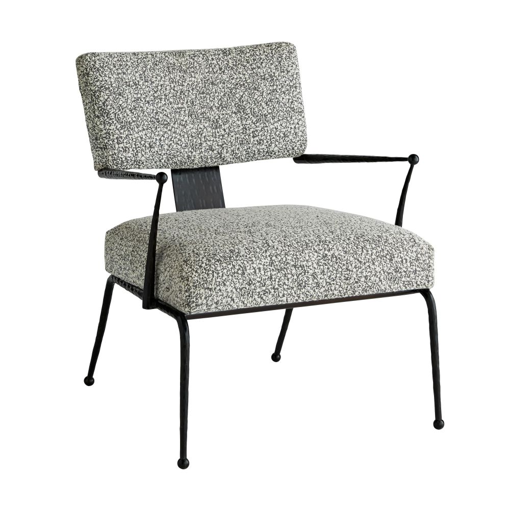 Ellery Chair Pitch Texture - Gray