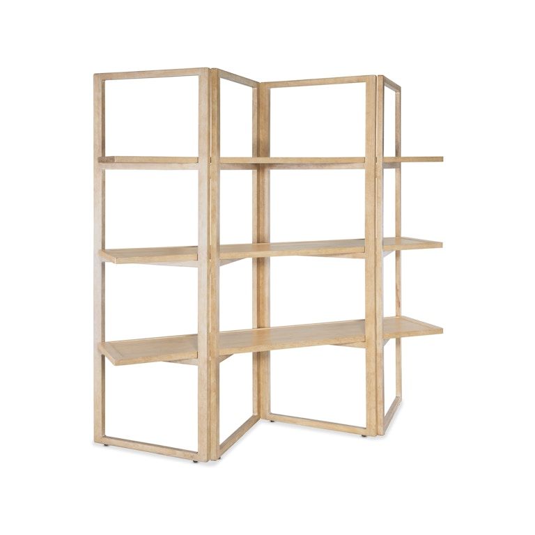 Bookcases & Etageres Solace Folding Etagere - Light Wood