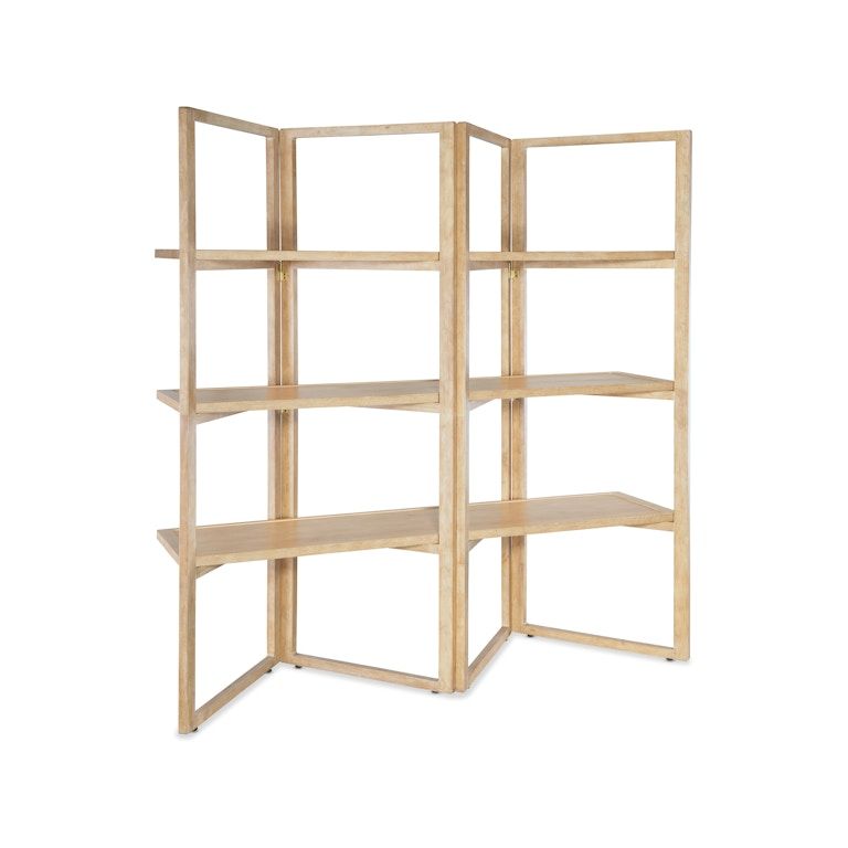 Bookcases & Etageres Solace Folding Etagere - Light Wood