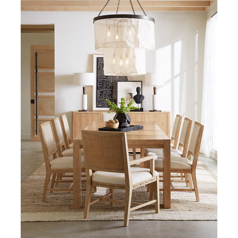 Dining Tables Retreat Rectangle Dining Table with 1-22in Leaf - Light Wood