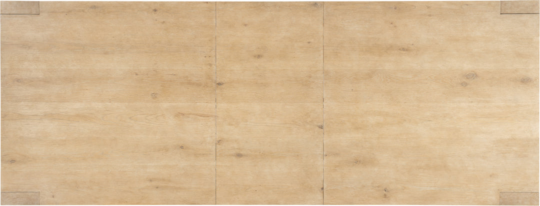 Solace Rectangle Dining Table with 1-22in Leaf - Light Wood