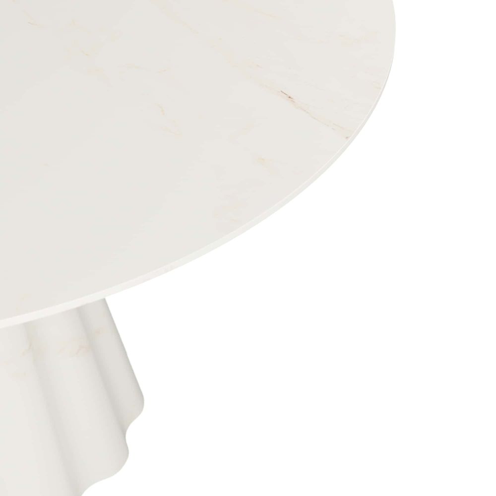 Dining Tables Aegea Entry Table - White