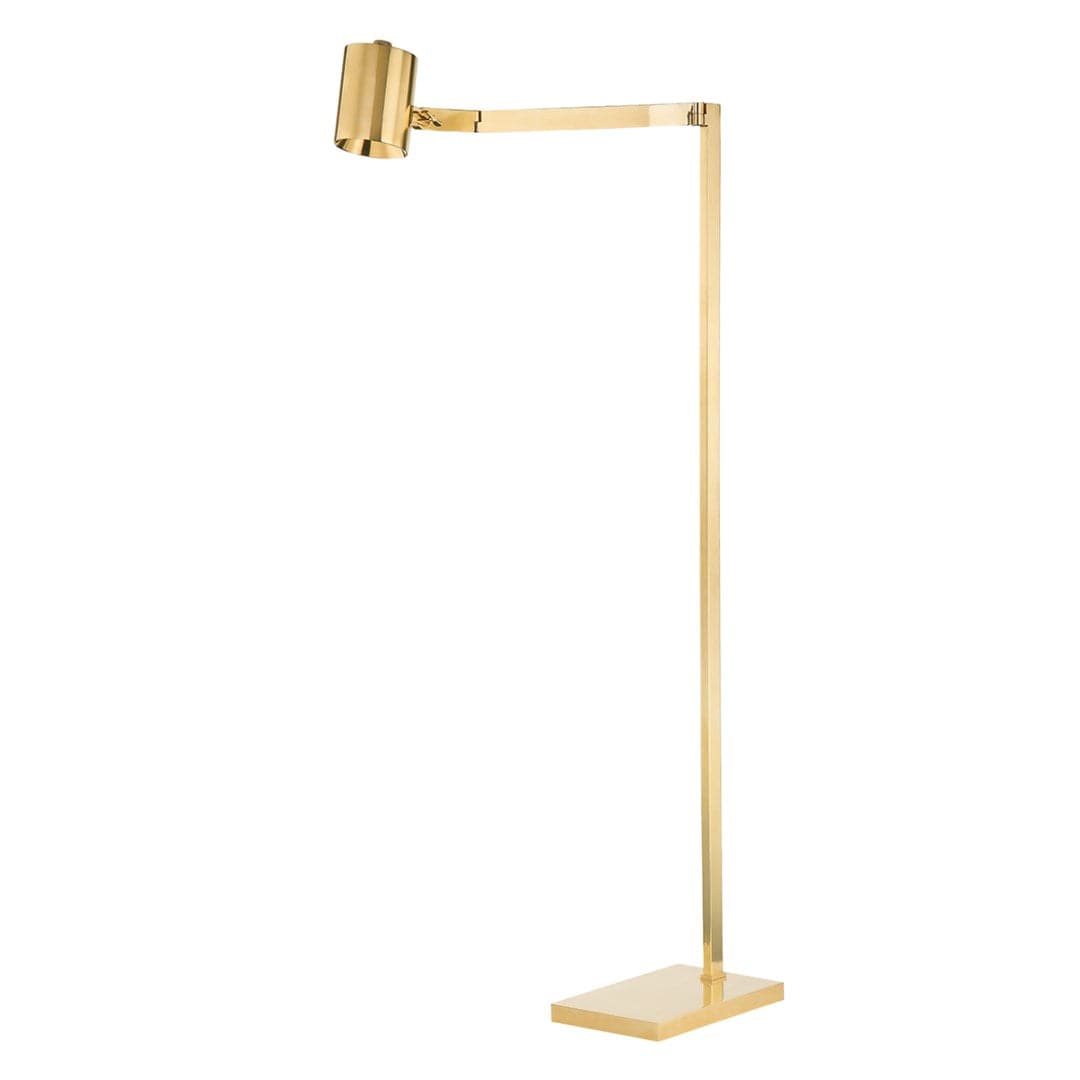 Highgrove Floor Lamp-Hudson Valley-HVL-MDSL1702-AGB-Floor Lamps-1-France and Son