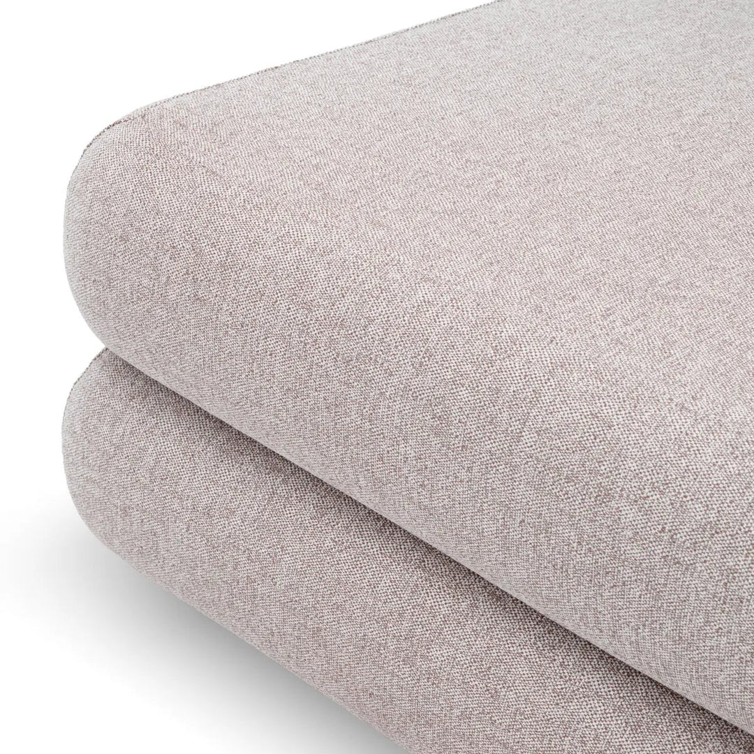 Outdoor Modular Sofa Malaga Mauritius Light Grey - Left - image 6