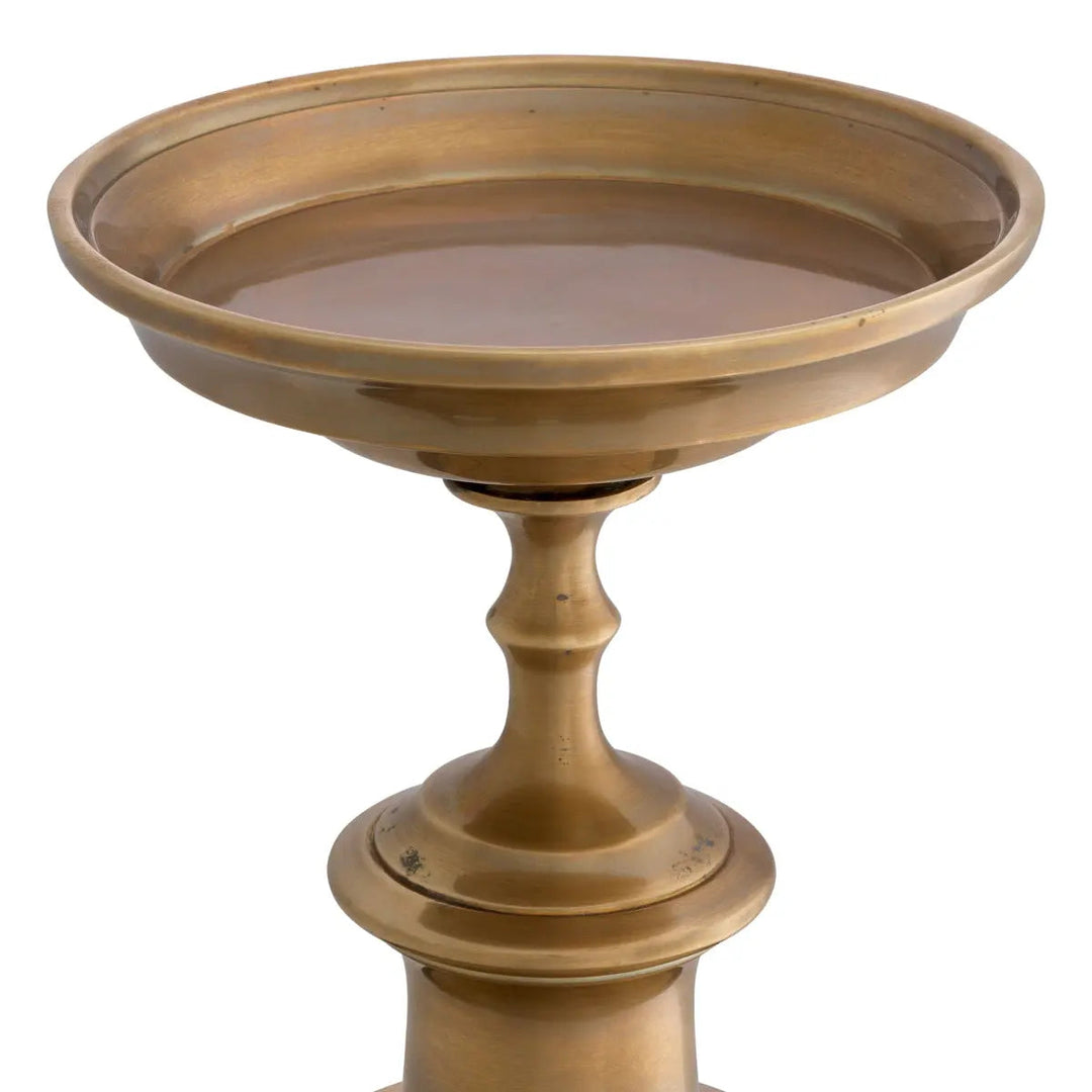 Candle Holder Brampton Vintage Brass Finish - image 6