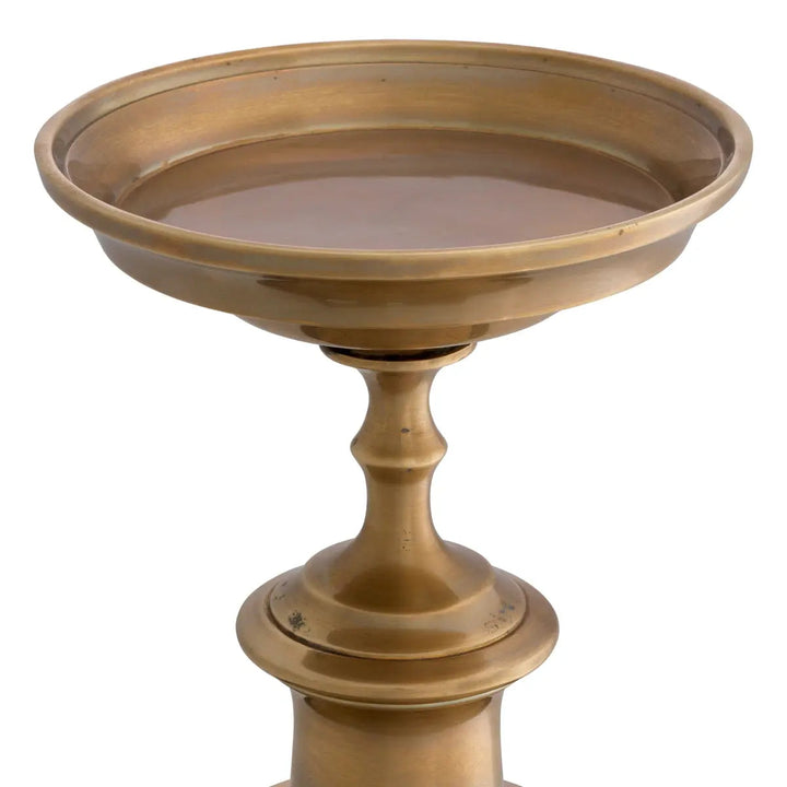 Candle Holder Brampton Vintage Brass Finish - image 6