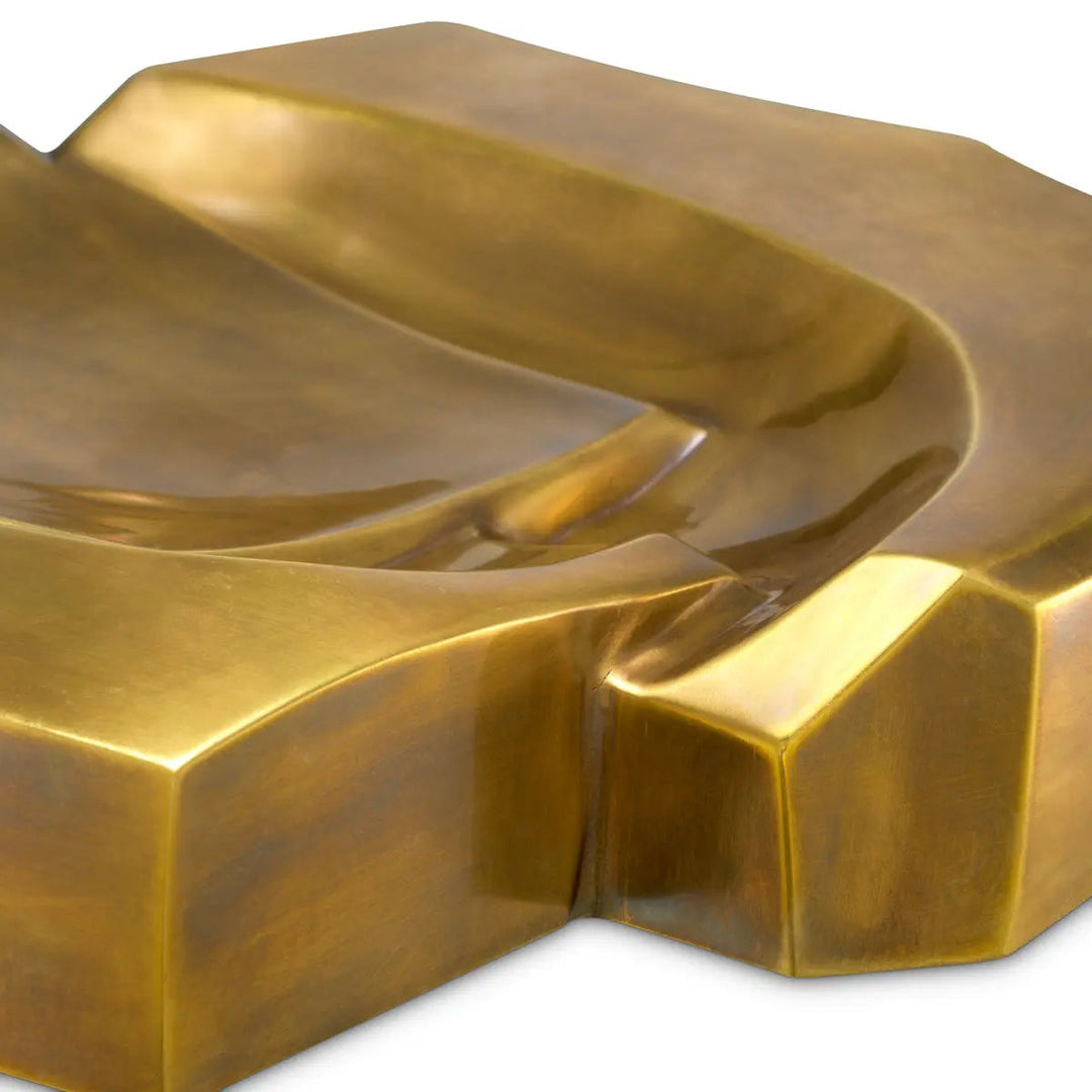 Bowl Ashcomb Vintage Brass Finish - image 6