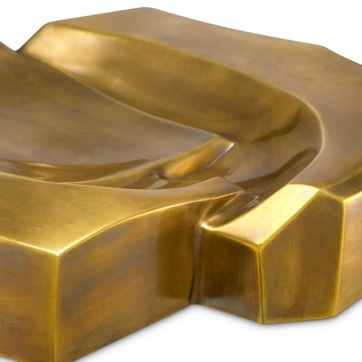 Bowl Ashcomb Vintage Brass Finish - image 6
