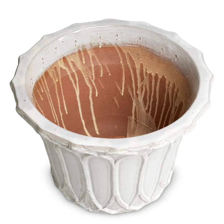 Outdoor Planter Iverson Light Grey Finish Set Of 2 - image 6