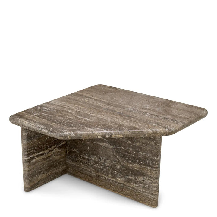 Coffee Table Ciro L Silver Travertine - image 6