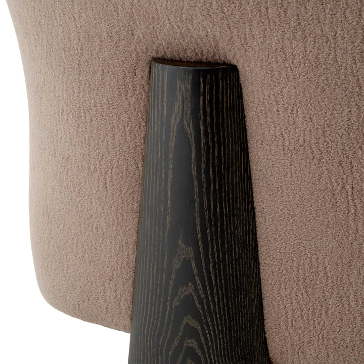 Chair Thorndale Withmore Greige Black Finish - image 6
