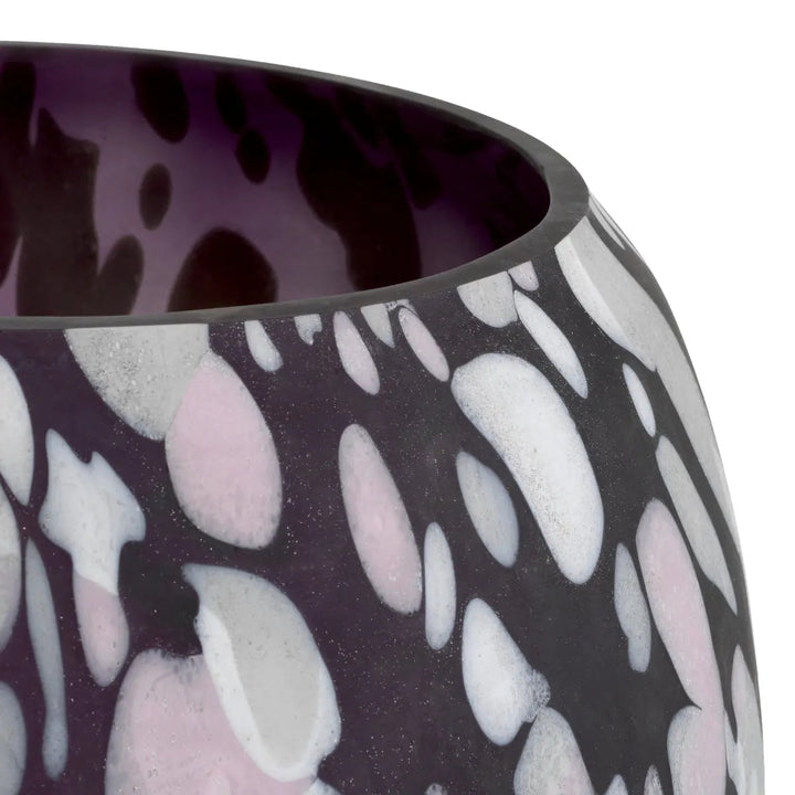 Vase Foxdale L Multi Colour Glass - image 6
