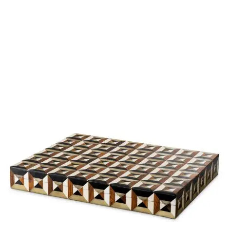 Box Marwood L Brown Black White - image 6