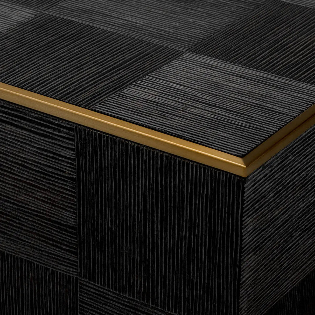 Coffee Table Ashbury Charcoal Grey Oak Veneer - image 6