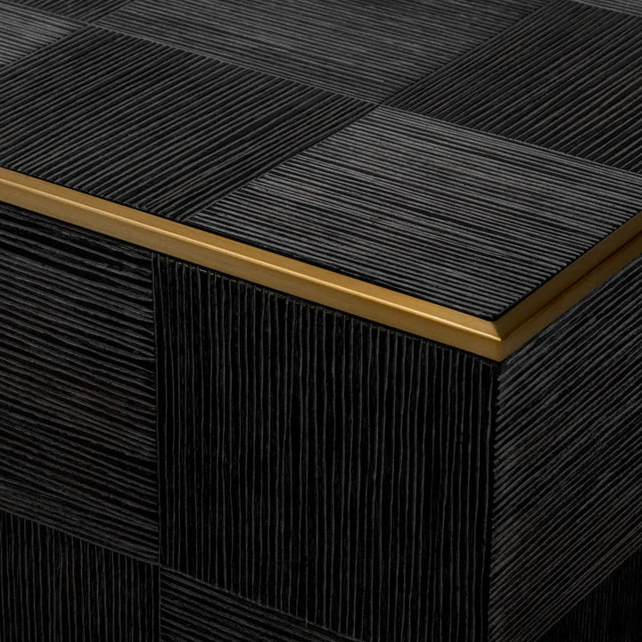 Coffee Table Ashbury Charcoal Grey Oak Veneer - image 6