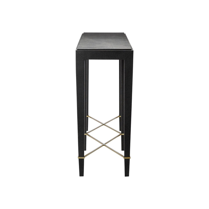 Verona Black Console Table