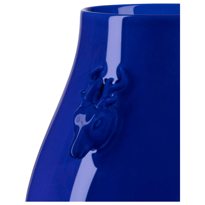 Ocean Blue Deer Ears Vase