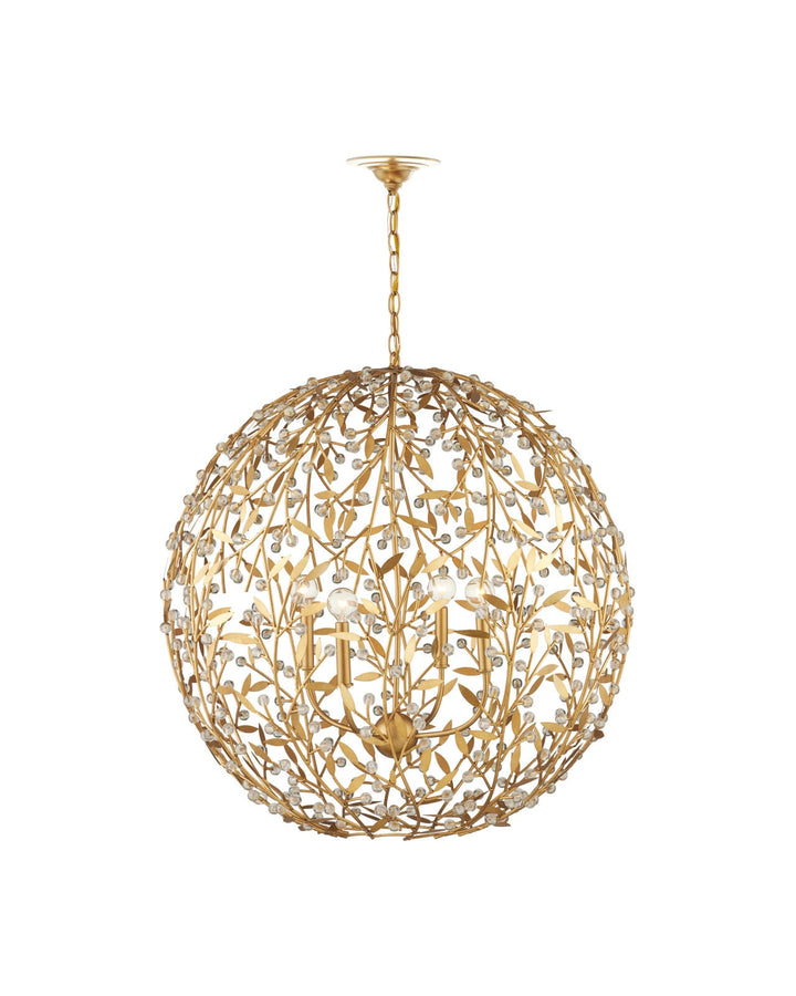 Chandeliers Secret Garden Gold Orb Chandelier