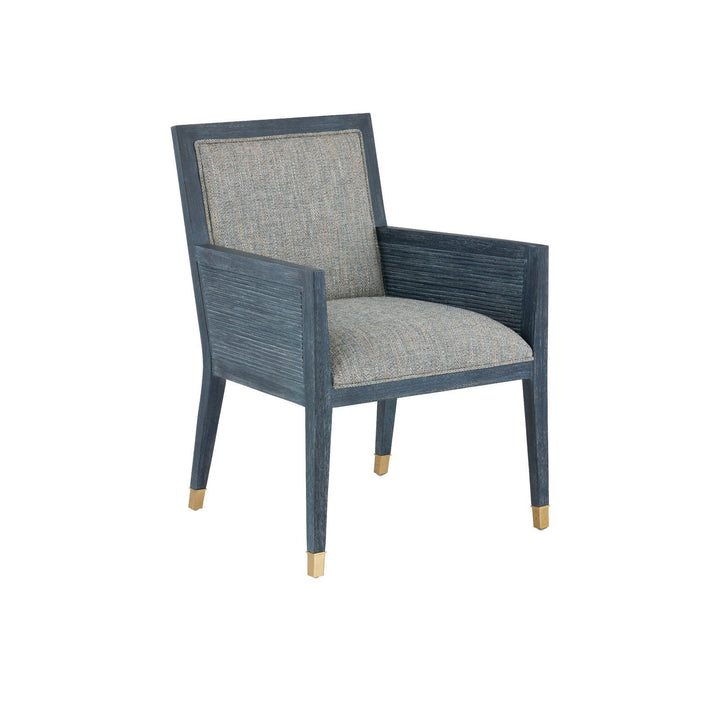 Santos Vintage Navy Armchair, Barrett Dusk