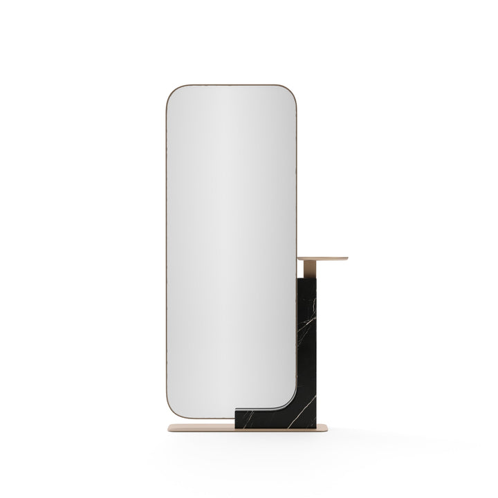 Overlap Floor Mirror Dark