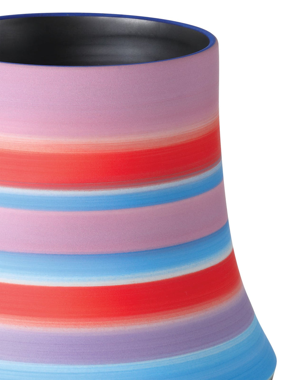 Vases Happy 80's Large Bright Blue & Red Vase