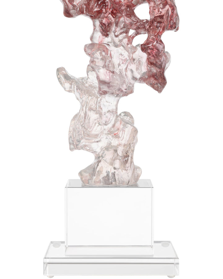 Decorative Objects Faux Rock Crystal Large Sculpture