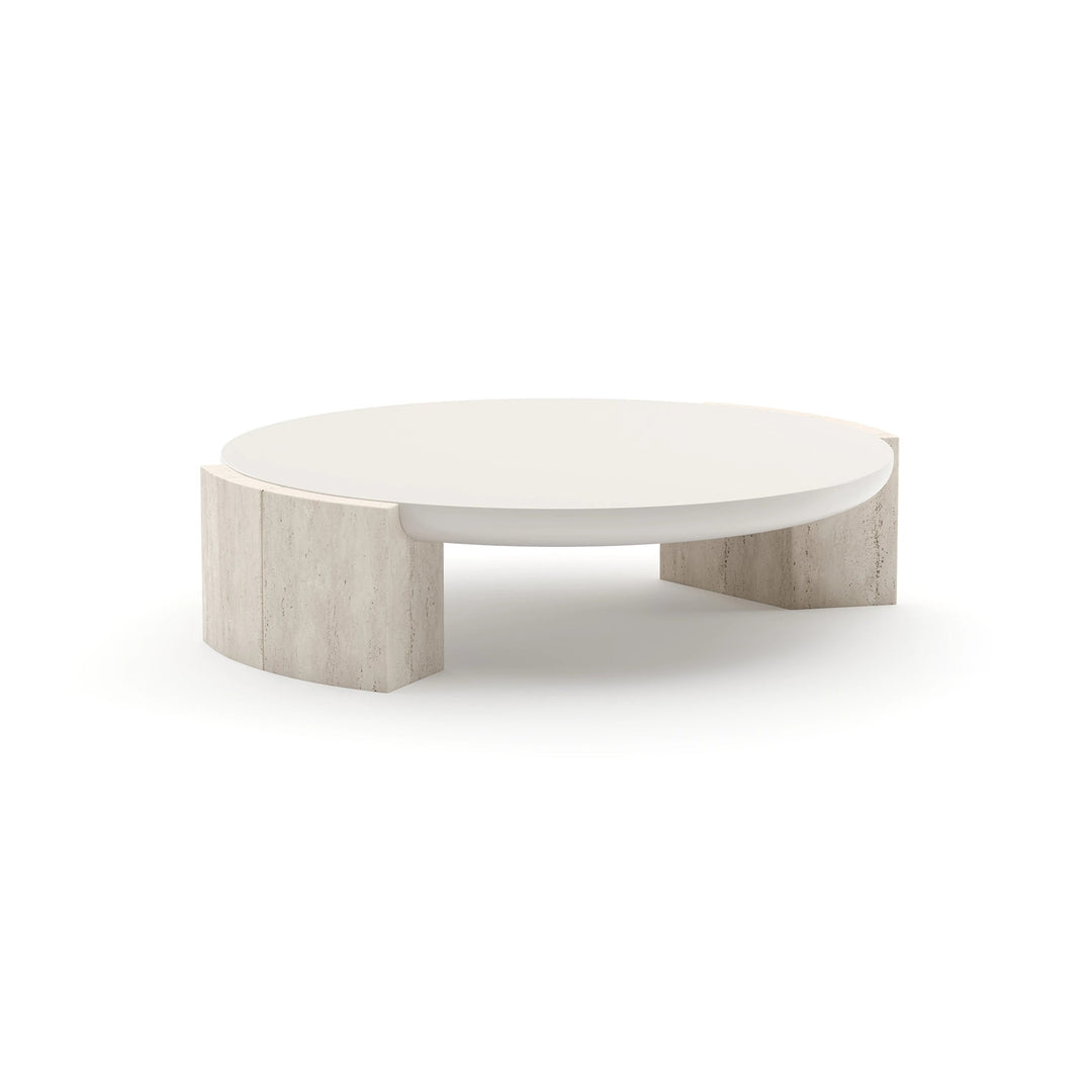 Overlap Round Cocktail Table - image 2