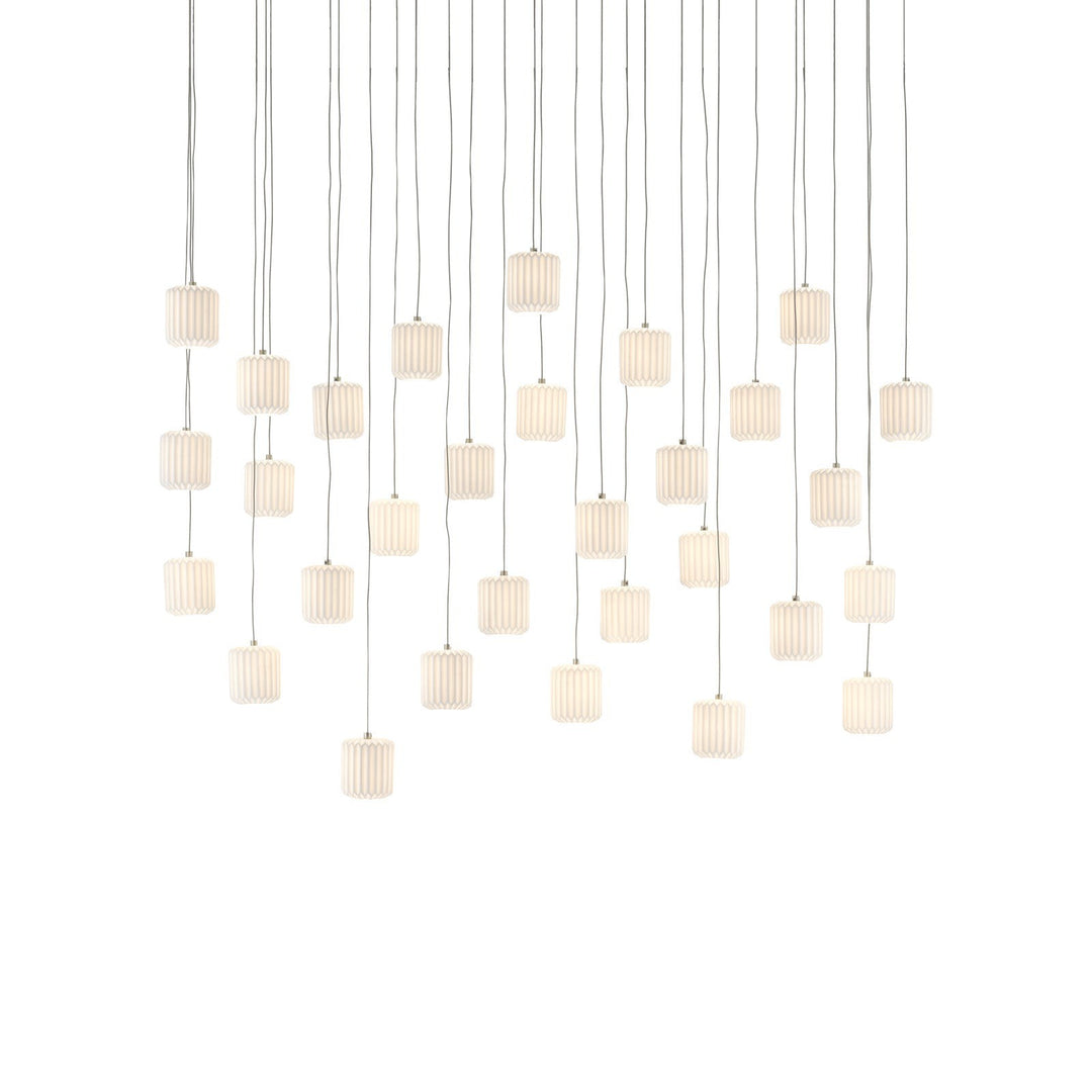 Dove 30-Light Linear Multi-Drop Pendant