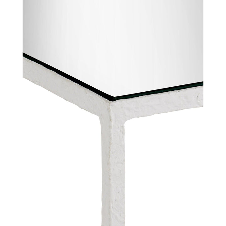 Sisalana White Accent Table