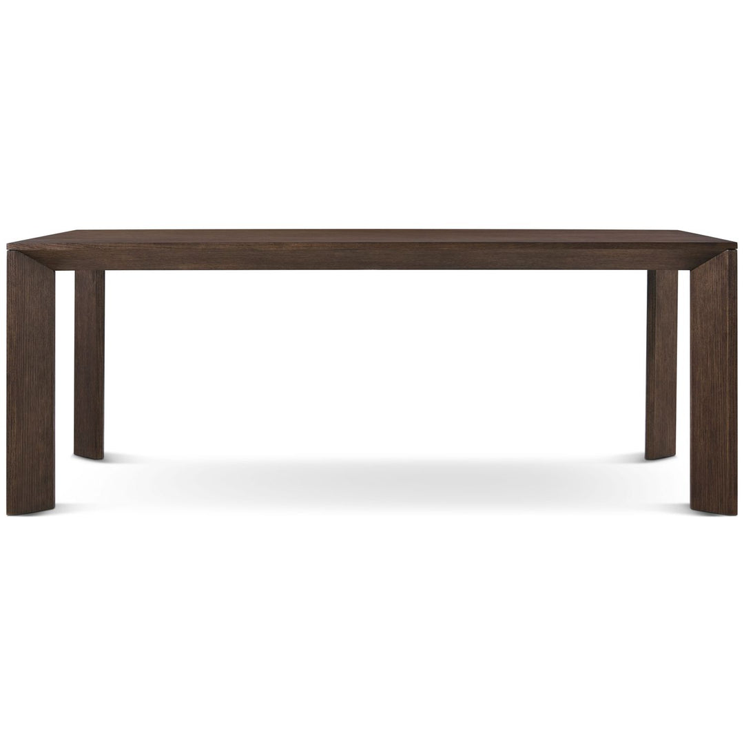 Lisbon Rectangular Dining Table - Classic / Brown